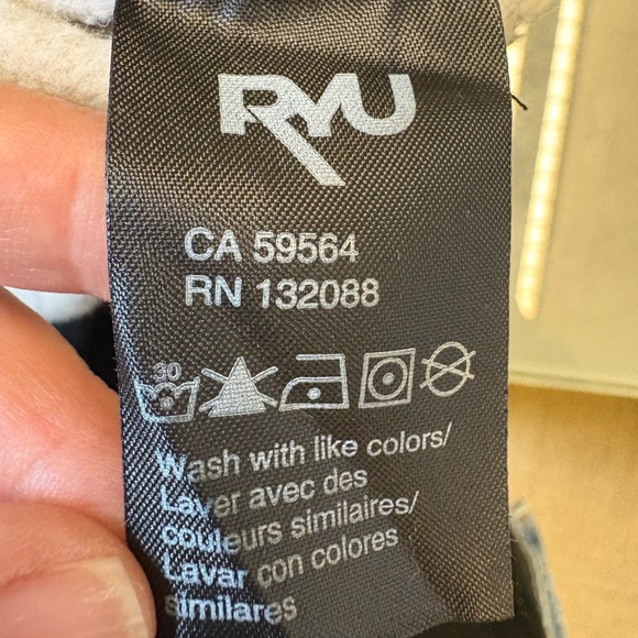 RYU Black White Oversized Athleisure V-Neck Long Sleeve Sweater women's Large - Picture 8 of 11